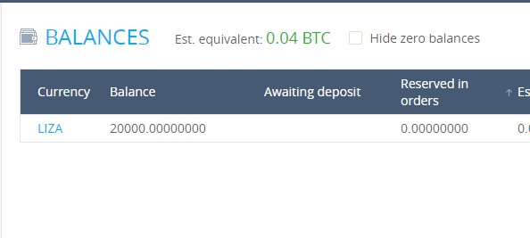 YoBitでLIZAのレンディング