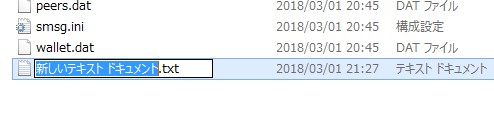 RAINのウォレット解説手順12